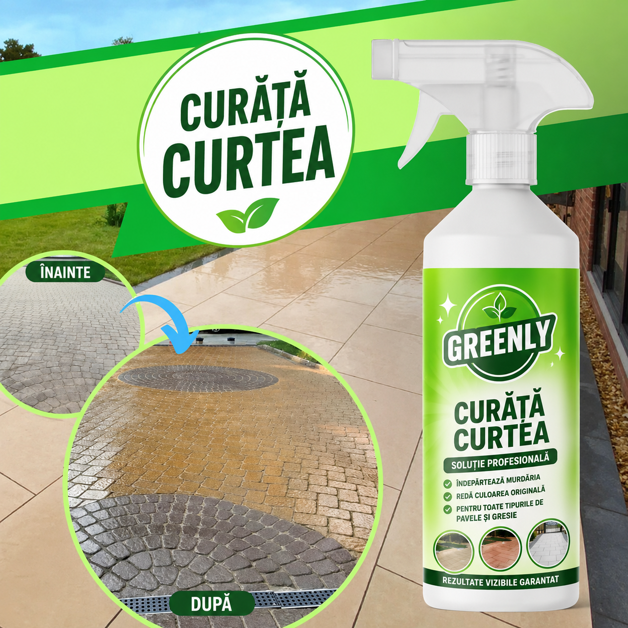 Greenly Curata Curtea